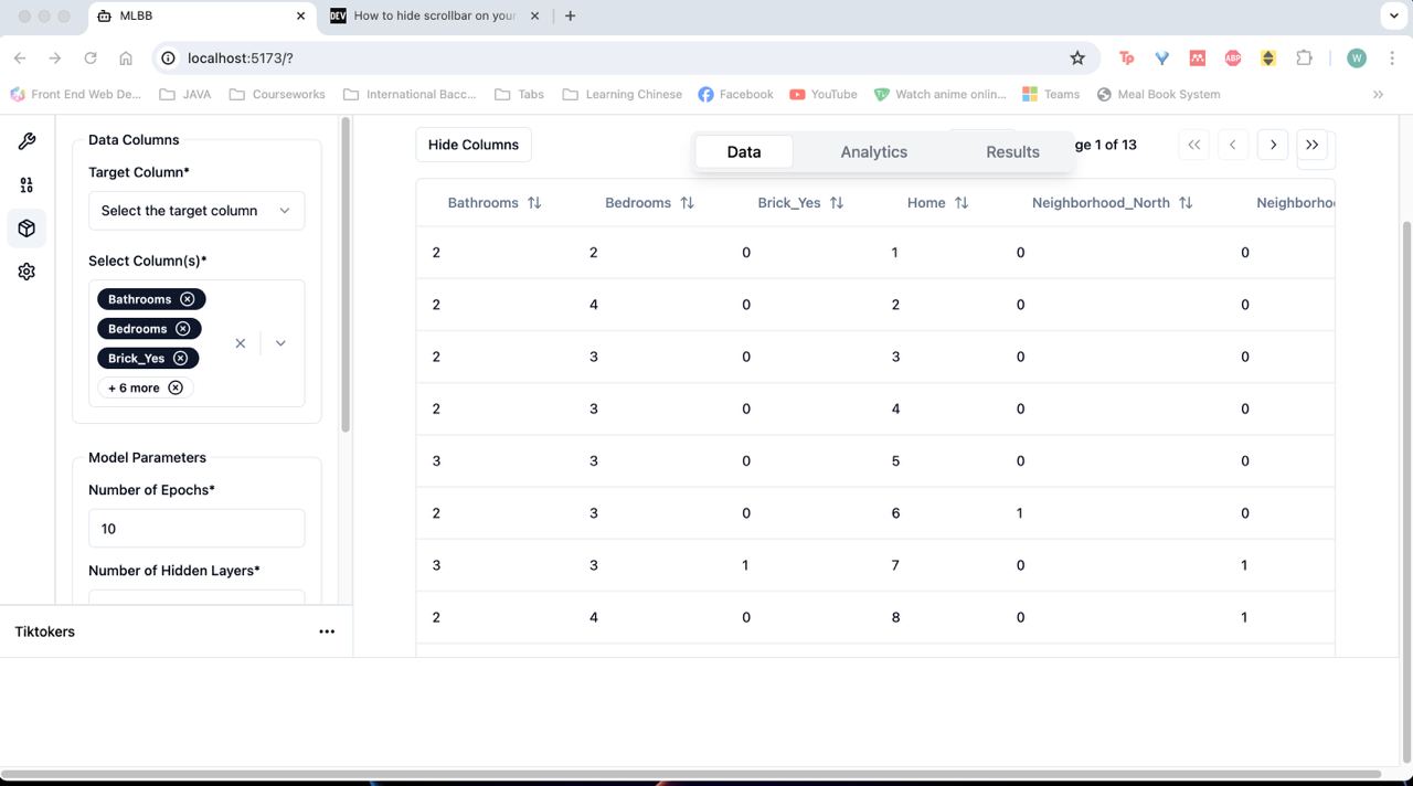 MLBB: Automated ML Platform
